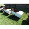 Image 3 : set of five barrels with wheels set up for kiddie rides.