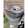 Image 1 : Wrangler tires LT245 - 75R16.