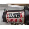 Image 5 : Champion  2000 pound  winch no controller.