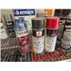 Image 3 : Assorted spray cans of paint et cetera.
