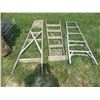 Image 2 : Three assorted step ladders.