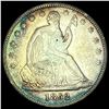 1862-S Seated Liberty Half Dollar NEARLY UNCIRCULA NEARLY UNCIRCULATED