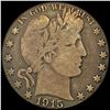 Image 1 : 1915 Barber Half Dollar LIGHTLY CIRCULATED