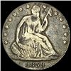 1859 Seated Liberty Half Dollar LIGHTLY CIRCULATED
