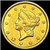 1853 Rare Gold Dollar CHOICE AU