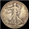 1938-D Walking Liberty Half Dollar LIGHTLY CIRCULATED
