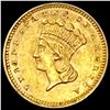 1862 Rare Gold Dollar UNCIRCULATED