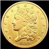 1834 $5 Gold Half Eagle LIGHTLY CIRCULATED