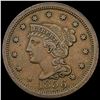 1856 Braided Hair Large Cent NEARLY UNCIRCULATED NEARLY UNCIRCULATED