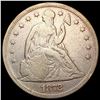 1872 Seated Liberty Dollar LIGHTLY CIRCULATED