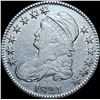 1821 Capped Bust Half Dollar CHOICE AU
