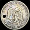 Image 2 : 1873-CC Silver Trade Dollar NICELY CIRCULATED