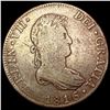 1816-M Bolivia 8 Reales Ferdinand VII Silver Coin LIGHTLY CIRCULATED
