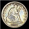 1857 Seated Liberty Quarter LIGHTLY CIRCULATED