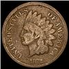 1872 Indian Head Cent LIGHTLY CIRCULATED
