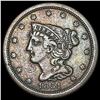 Image 1 : 1851 Braided Hair Half Cent CLOSELY UNCIRCULATED