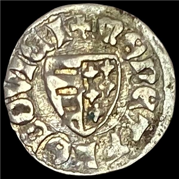 [1342-82] Hungary Louis I Silver Denar CLOSELY UNCIRCULATED