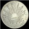 Image 2 : 1894Go RS Mexico Silver 8 Reales Cap and Rays CLOSELY UNCIRCULATED
