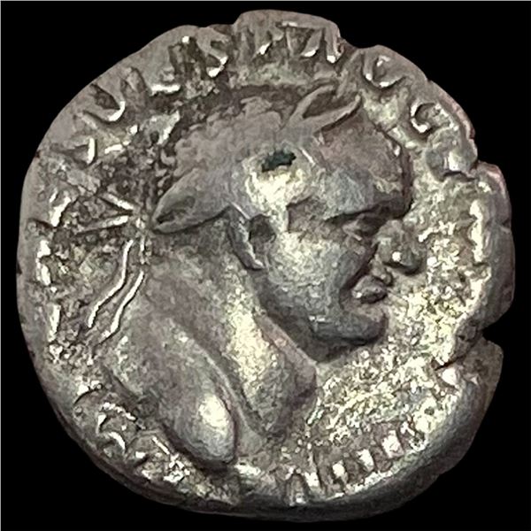 69-79 AD Roman Silver Denarius Ve Pasian NEARLY UNCIRCULATED
