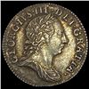 Image 1 : 1762 Britain George III Silver 3 Pence CLOSELY UNCIRCULATED