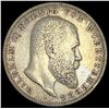 Image 1 : 1903-F Wurttemberg Silver 5 Reichsmark NEARLY UNCIRCULATED