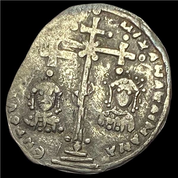[1071-1078] AD Byzantine Michael VII Silver Miliaresion LIGHTLY CIRCULATED