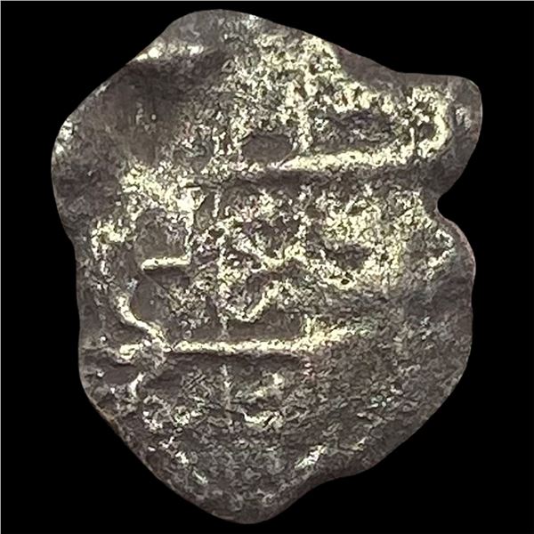 1500s-1600s Spanish Colonial Silver Cob NEARLY UNCIRCULATED