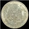 1933-M Mexico Silver Peso Cap & Ray CHOICE AU