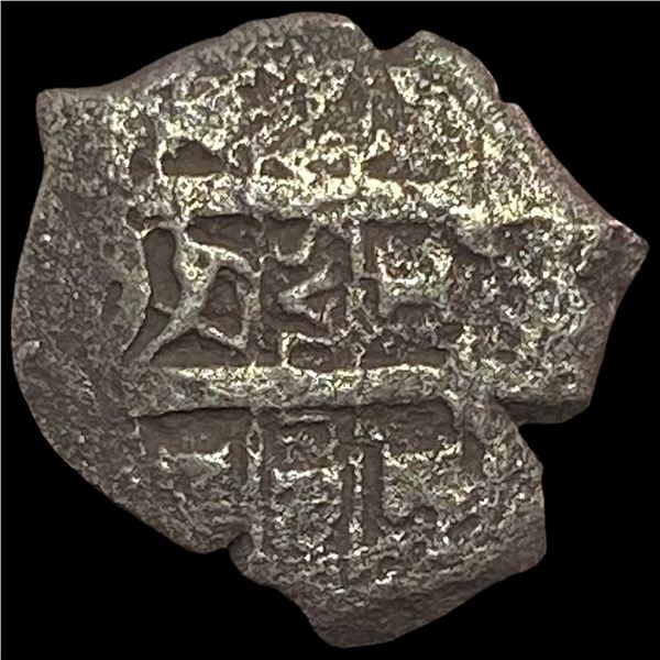 1500s-1600s Spanish Colonial Silver Cob NEARLY UNCIRCULATED