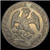 1894GA JS Mexico Silver 8 Reales Cap and Rays CLOSELY UNCIRCULATED