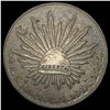 Image 2 : 1894GA JS Mexico Silver 8 Reales Cap and Rays CLOSELY UNCIRCULATED