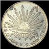 Image 2 : 1894Ga JS Mexico Silver 8 Reales Cap and Rays UNCIRCULATED