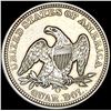 Image 2 : 1857-O Silver Seated Liberty Quarter NEARLY UNCIRCULATED