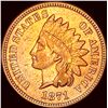 Image 1 : 1871 Indian Head Cent CLOSELY UNCIRCULATED