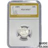 Image 1 : 1885 Seated Liberty Dime PGA MS67