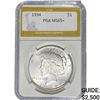 Image 1 : 1934 Silver Peace Dollar PGA MS65+