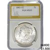 Image 1 : 1882-CC Morgan Silver Dollar PGA MS65