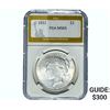 Image 1 : 1922 Silver Peace Dollar PGA MS65