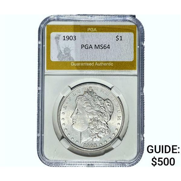 1903 Morgan Silver Dollar PGA MS64