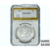 Image 1 : 1878 Morgan Silver Dollar PGA MS65