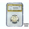 Image 1 : 1947 Washington Silver Quarter PGA MS66