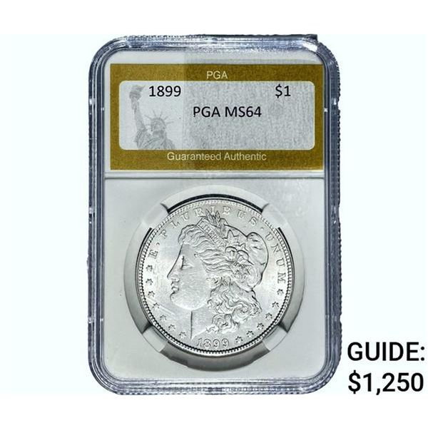 1899 Morgan Silver Dollar PGA MS64