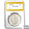 Image 1 : 1884-CC Morgan Dollar PGA MS66+ SILVER