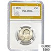 1936 Washington Quarter PGA MS66