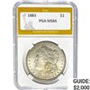 1883 Morgan Silver Dollar PGA MS66