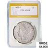 1901-S Morgan Dollar PGA MS63 SILVER