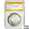 Image 1 : 1882-CC Morgan Dollar PGA MS66 SILVER
