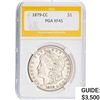 1879-CC Morgan Dollar PGA XF45 SILVER