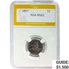 1857 Flying Eagle Cent PGA MS62