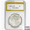 1882-O/S Morgan Silver Dollar PGA MS64